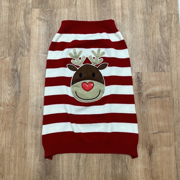 HAPEE | Christmas Reindeer Sweater for Large Dogs - Picture 3 of 5